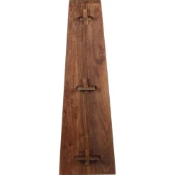 Étagère en acacia massif marron - 48x35x106 cm