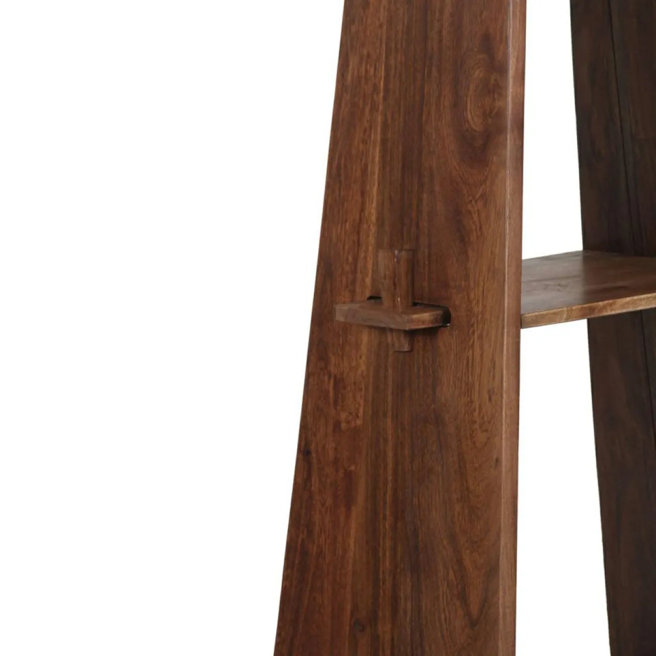 Étagère en acacia massif marron - 48x35x106 cm