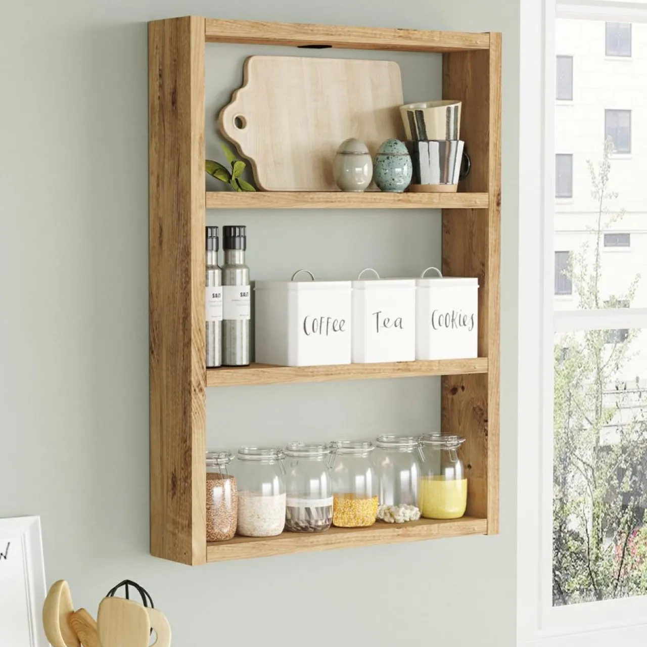 Étagère PR1A pin atlantique - 43.2x60x9 cm