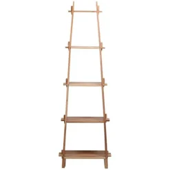 Étagère pyramide marron - 45x35x174 cm