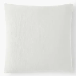Taie d'oreiller 100% Gaze de coton blanche