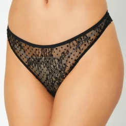 Tanga Flock noir