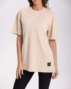 Tee Shirt Oversize beige