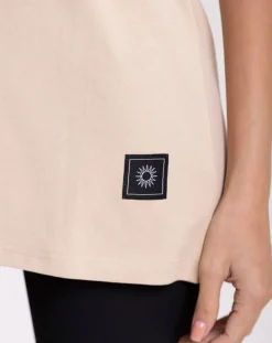 Tee Shirt Oversize beige