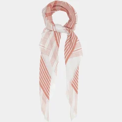 Étole Bobby rose - 130x100 cm