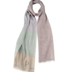 Étole en Lin & Coton Slow taupe - 70x200 cm