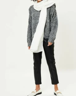 Étole Foil écrue - 180x87 cm