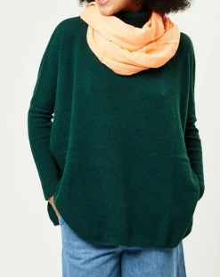 Étole Foil orange clair - 180x87 cm