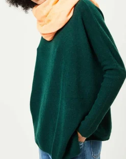 Étole Foil orange clair - 180x87 cm