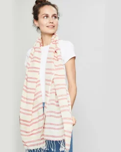 Étole Massimo rouge - 70x180 cm