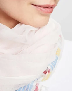 Étole Sara rose - 90x180 cm