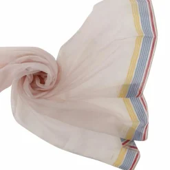 Étole Sara rose - 90x180 cm