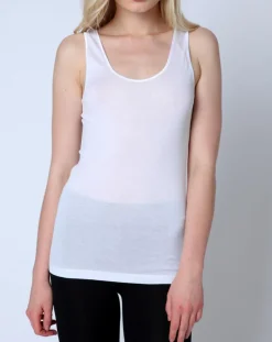 Top 100% Coton blanc