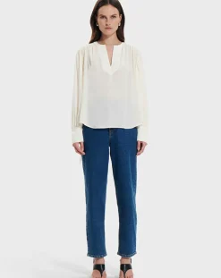 Top 100% Soie Bangkok ecru