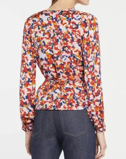 Top Cache-cœur Caprice imprimé multicolore