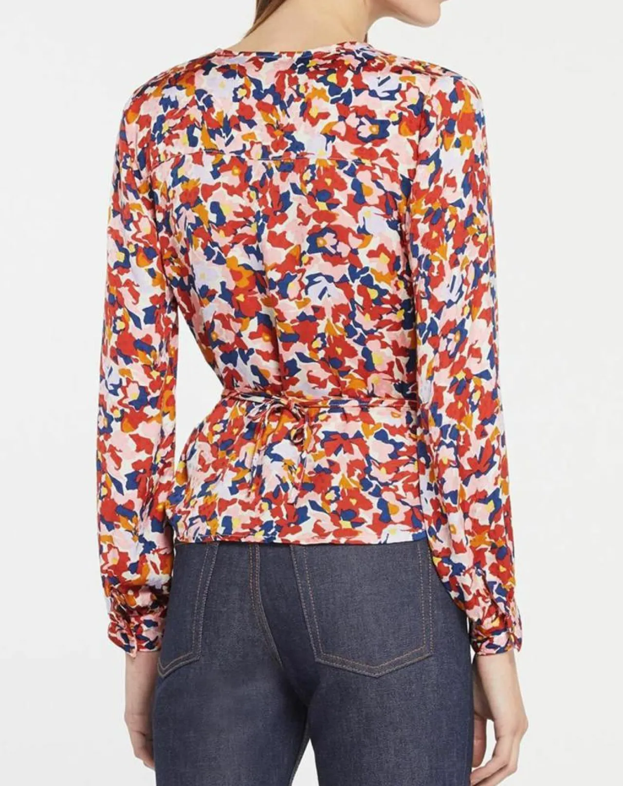 Top Cache-cœur Caprice imprimé multicolore