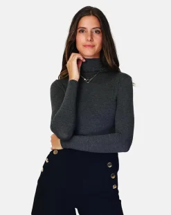 Top Col Roulé Pauline loup