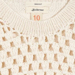 Top crocheté Marh écru