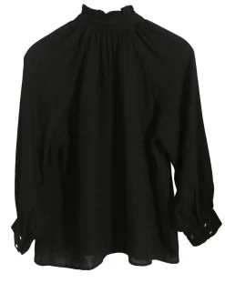 Top en Coton & Lin Sarra noir
