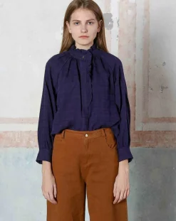 Top en Coton & Lin Sarra violet