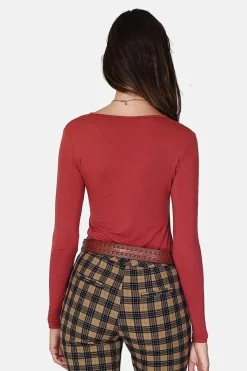 Top Nisa bois de rose