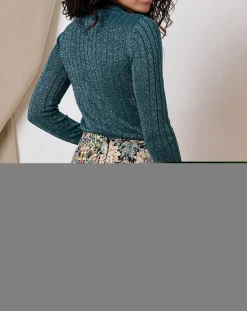 Top Pistache émeraude