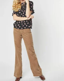 Top Tijuana imprimé noir