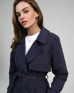 Trench Calie indigo