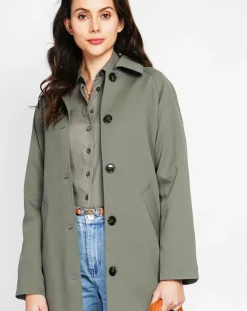 Trench Léa kaki claire