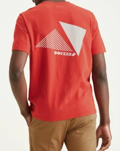 T-Shirt 100% Coton Bio Logo rouge