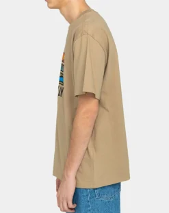 T-Shirt 100% Coton Bio Trekka beige