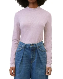 T-Shirt 100% Coton Bio violet clair