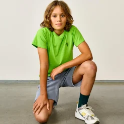 T-Shirt 100% Coton organique Kenny vert acide