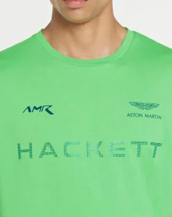 T-Shirt Aston Martin Racing vert fluo