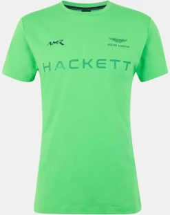 T-Shirt Aston Martin Racing vert fluo