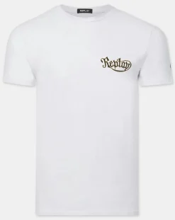 T-Shirt casque bike blanc