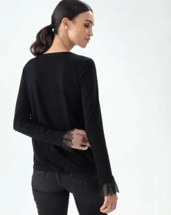 T-Shirt Couture noir