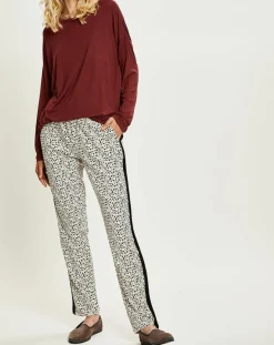 T-Shirt de pyjama acajou