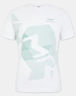 T-Shirt Design Aston Martin Racing blanc