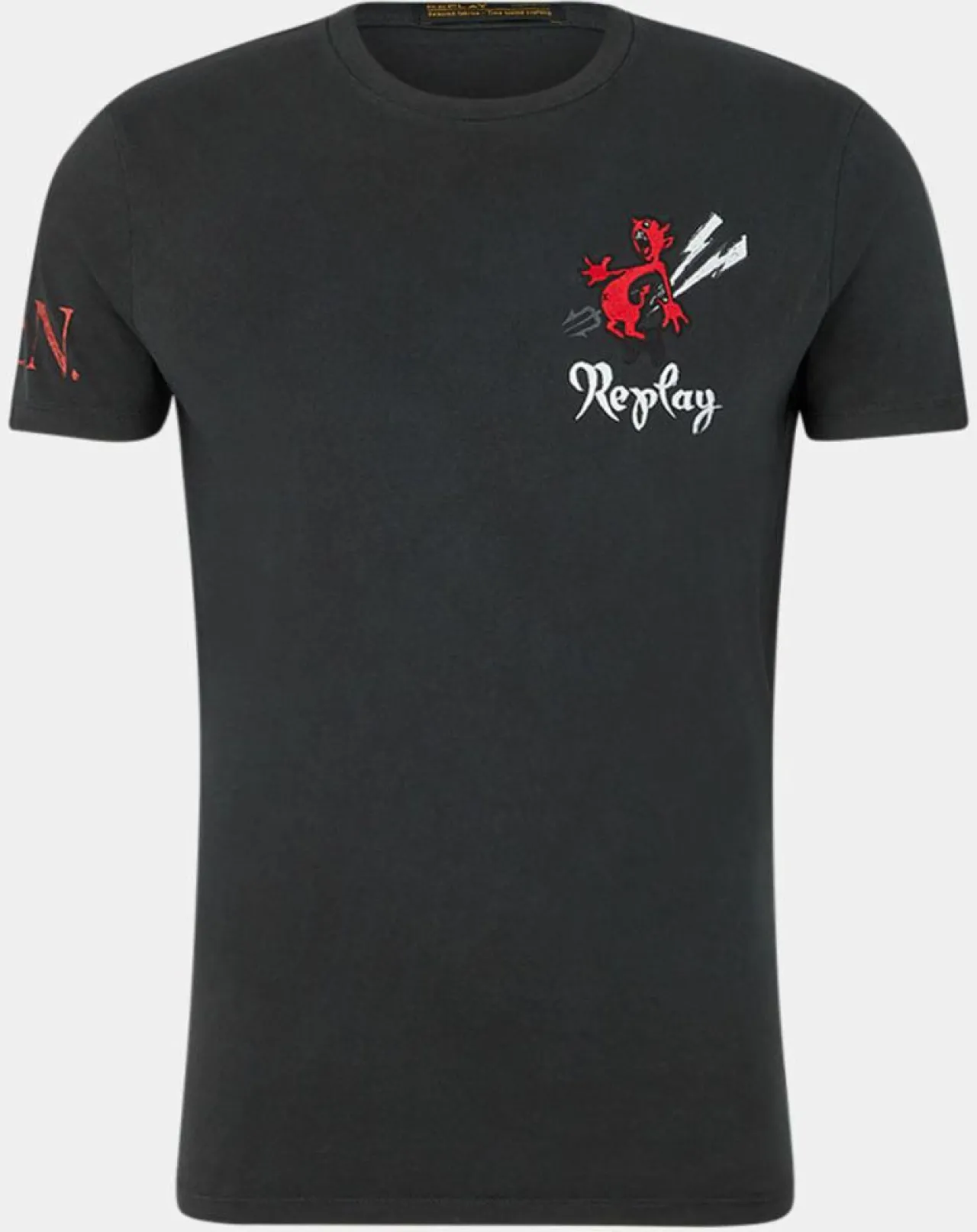 T-Shirt Devil Cœur noir