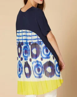 T-Shirt Eclaircie bleu/pétrole