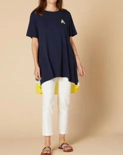 T-Shirt Eclaircie bleu/pétrole