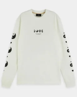 T-Shirt en Coton bio Born to Love blanc