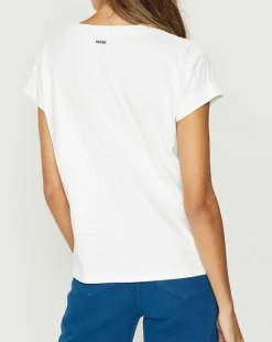 T-Shirt en Coton Bio Sisters blanc