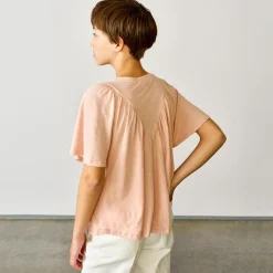 T-Shirt en Lin mélangé Varta rose blush
