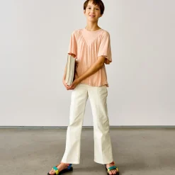 T-Shirt en Lin mélangé Varta rose blush