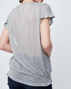 T-Shirt fluide gris souris