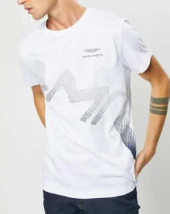 T-Shirt Logo Aston Martin Racing blanc