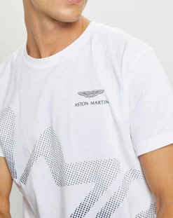 T-Shirt Logo Aston Martin Racing blanc