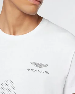 T-Shirt Logo Aston Martin Racing blanc